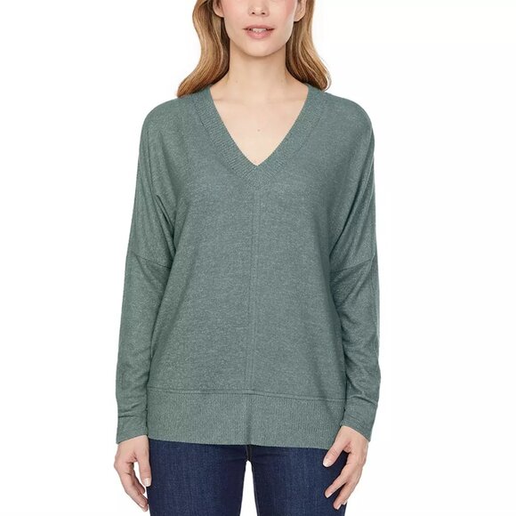 NWT Buffalo David Bitton Women's Long Sleeve V Neck Cozy Top XS-2XL $60 11HL107 - Picture 8 of 13